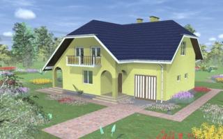 Проекты крыш домов с мансардой